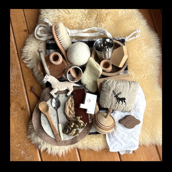 vintage handmade Other - NWT “Found Objects” Sensory Play Set